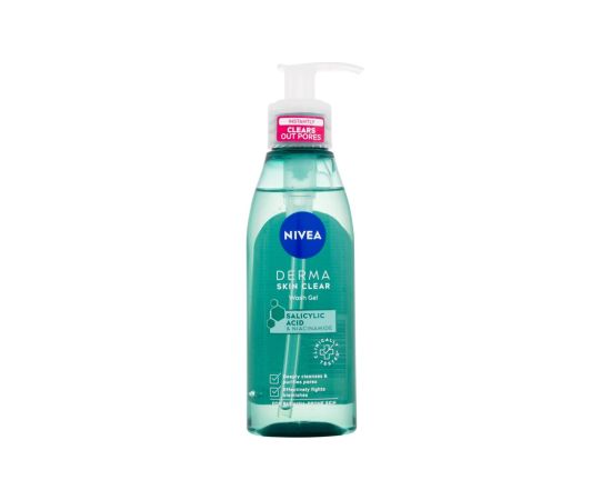 Nivea Derma Skin Clear / Wash Gel 150ml W / Cleansing Gel