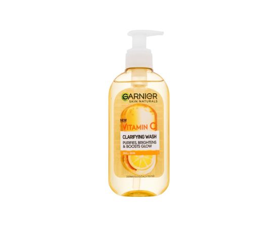 Garnier Skin Naturals Vitamin C / Clarifying Wash 200ml W / Cleansing Gel