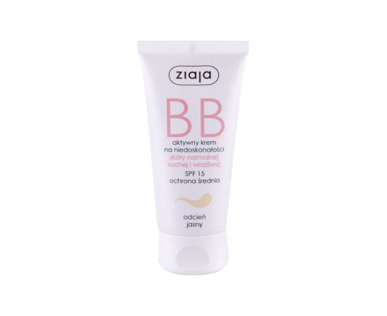 Ziaja BB Cream / Normal and Dry Skin 50ml SPF15 W / BB Cream