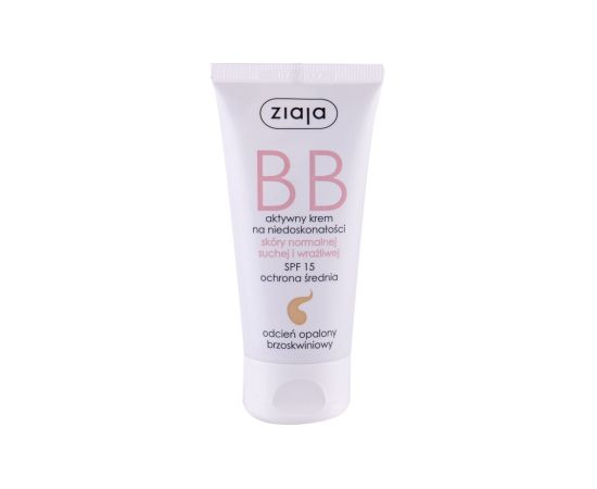 Ziaja BB Cream / Normal and Dry Skin 50ml SPF15 W / BB Cream