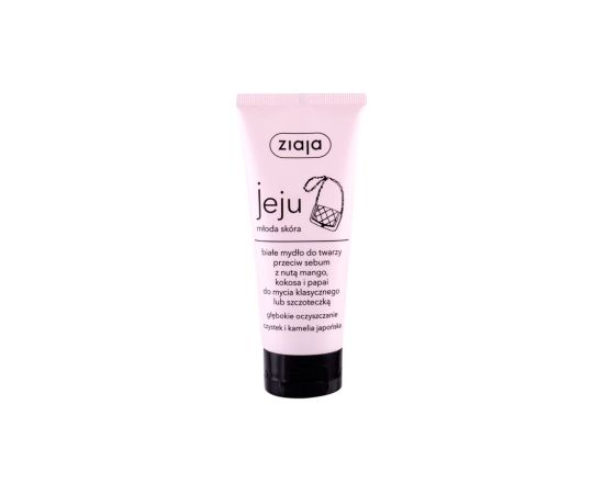 Ziaja Jeju / White Face Soap 75ml W / Cleansing Gel