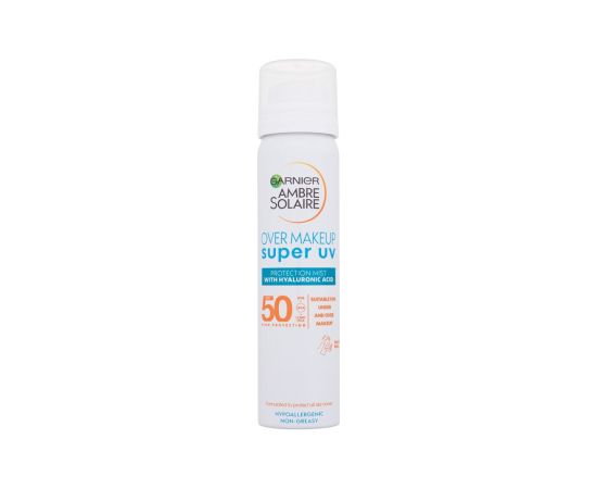 Garnier Ambre Solaire / Super UV Over Makeup Protection Mist 75ml SPF50 U / Face Sun Care