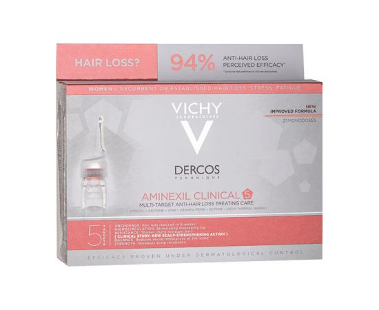 Vichy Dercos / Aminexil Clinical 5 21x6ml W / Hair Serum