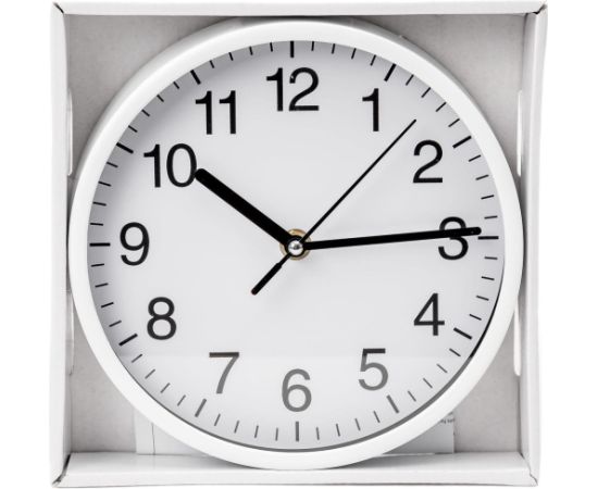 Platinet wall clock Wink, white (45955)