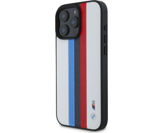 BMW M Perf. Tricolor Printed Stripes MagSafe Aizsargapvalks priekš Apple iPhone 16 Pro Max