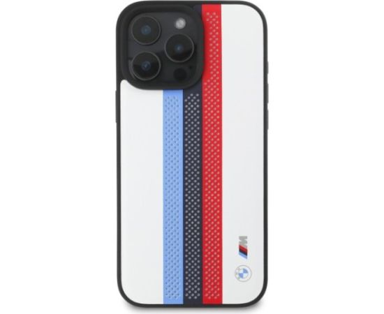 BMW M Perf. Tricolor Printed Stripes MagSafe Aizsargapvalks priekš Apple iPhone 16 Pro Max