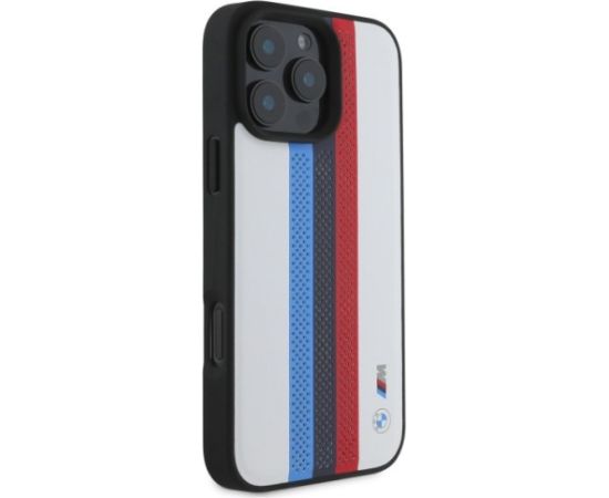 BMW M Perf. Tricolor Printed Stripes MagSafe Aizsargapvalks priekš Apple iPhone 16 Pro Max