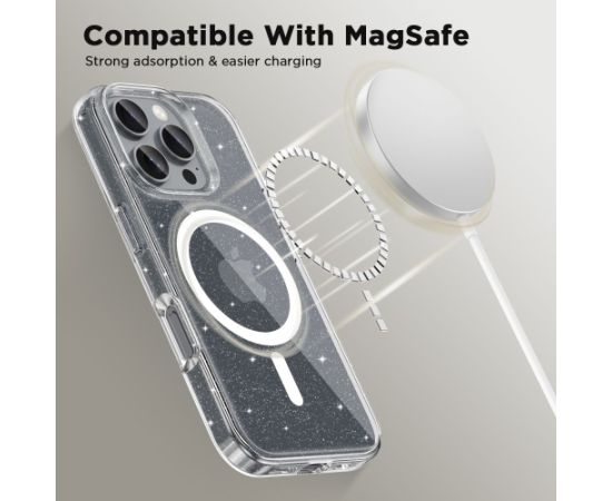 TECH-PROTECT FLEXAIR HYBRID MAGSAFE IPHONE 16 PRO GLITTER