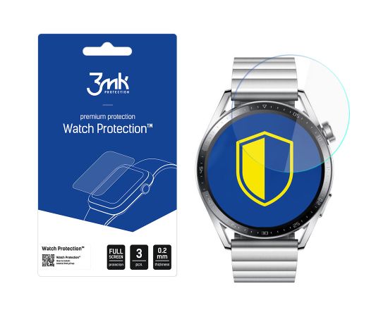 Huawei Watch GT 3 46mm - 3mk Watch Protection™ v. ARC+ screen protector