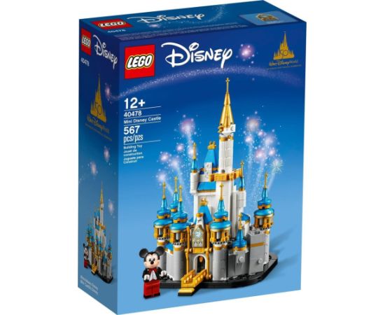 LEGO 40478 Disney Miniaturowy zamek Disneya