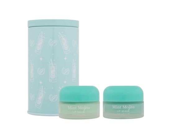 Barry M Lip Mask & Balm Set 14g Mint Mojito