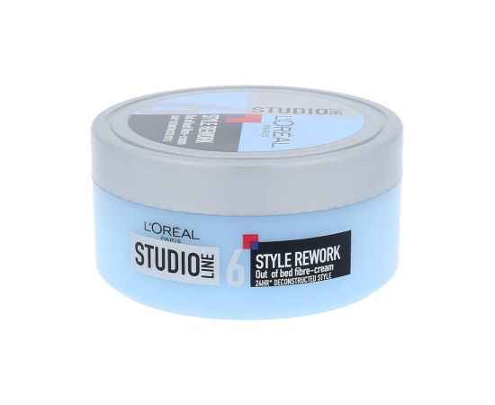 L'oreal Studio Line Style Rework / Out Of Bed Fibre Cream 150ml