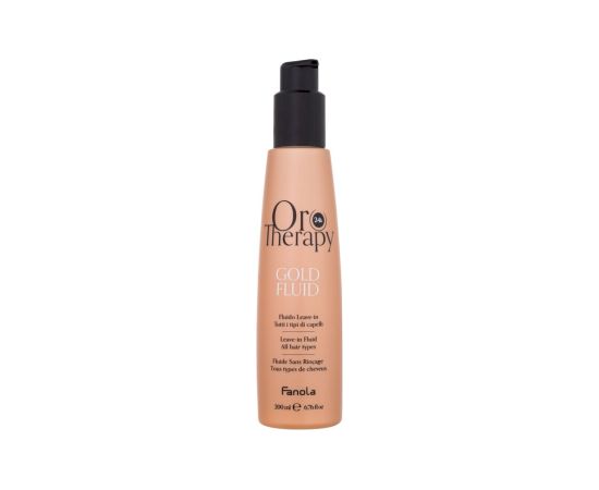 Fanola Oro Therapy 24K / Gold Fluid 200ml W / Leave-in Hair Care