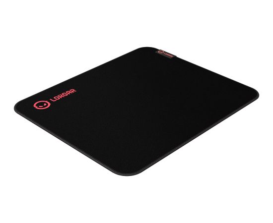 Lorgar Main 323, Gaming mouse pad, Precise control surface, Red anti-slip rubber base, size: 360mm x 300mm x 3mm, weight 0.21kg