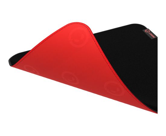 Lorgar Main 323, Gaming mouse pad, Precise control surface, Red anti-slip rubber base, size: 360mm x 300mm x 3mm, weight 0.21kg