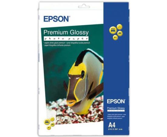 Epson Premium Glossy Photo Paper 30 sheets Photo, White, A4, 255 g/m²