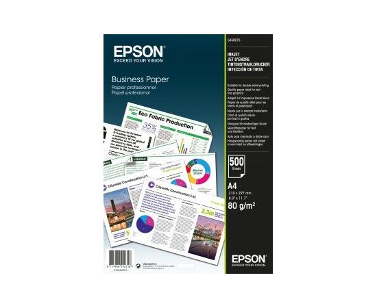 Epson Business Paper 500 sheets Printer, White, A4, 80 g/m²