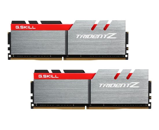 G.Skill DDR4 32GB 3200-16 Trident Z - Dual-Kit - Grey/Red