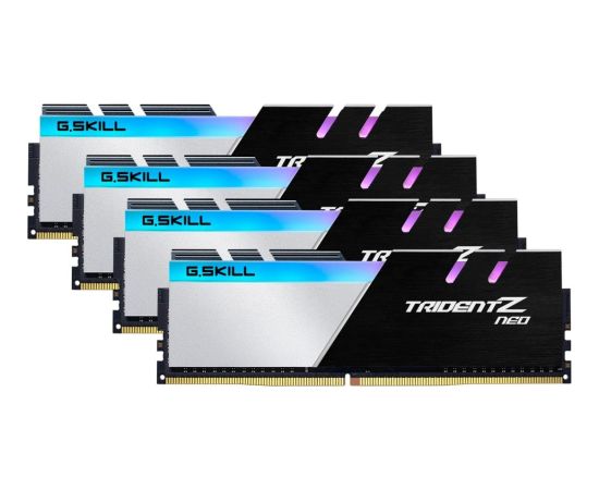 G.Skill DDR4 - 64 GB -3200 - CL - 16 - Quad  Kit, RAM, Trident Z Neo (F4-3200C16Q-64GTZN)