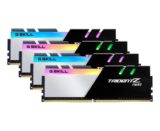 G.Skill DDR4 - 32 GB -3200 - CL - 16 - Quad  Kit, RAM, Trident Z Neo (F4-3200C16Q-32GTZN)