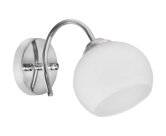 Activejet Classic single wall lamp - IRMA nickel E27 for the living room