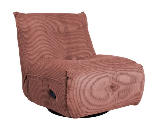 Recliner leisure chair WIN-WIN with manual mechanism, pink