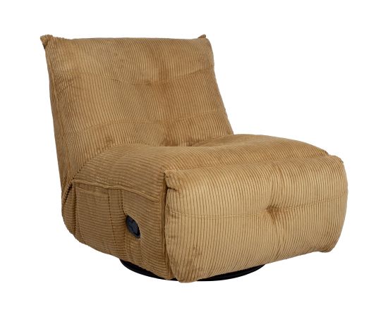 Recliner leisure chair WIN-WIN with manual mechanism, ginger