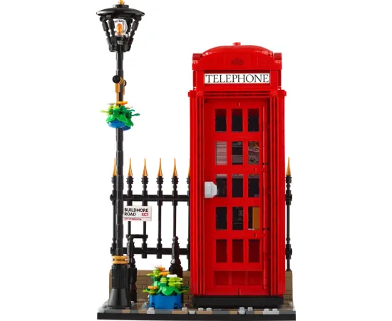 LEGO 21347 Ideas Red Sarkanā Londonas telefona būdiņa