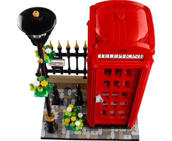 LEGO 21347 Ideas Red Sarkanā Londonas telefona būdiņa