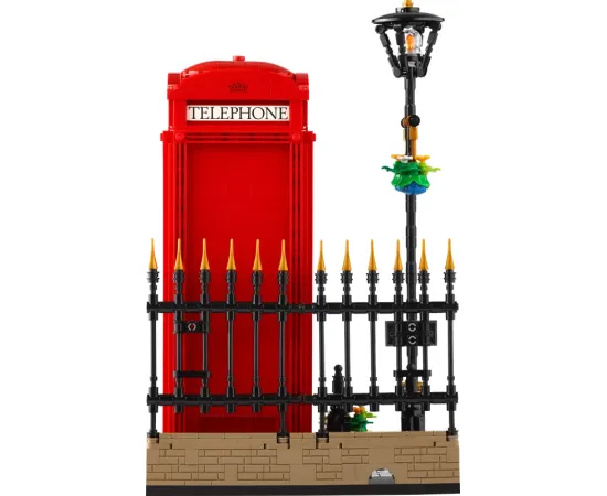 LEGO 21347 Ideas Red Sarkanā Londonas telefona būdiņa