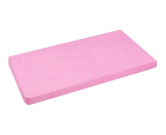 Palags frotē ar gumiju 120x60 cm PINK (617)