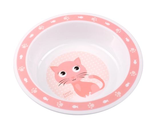 Canpol Plastmasas bļoda CUTE ANIMALS 4/412 pink