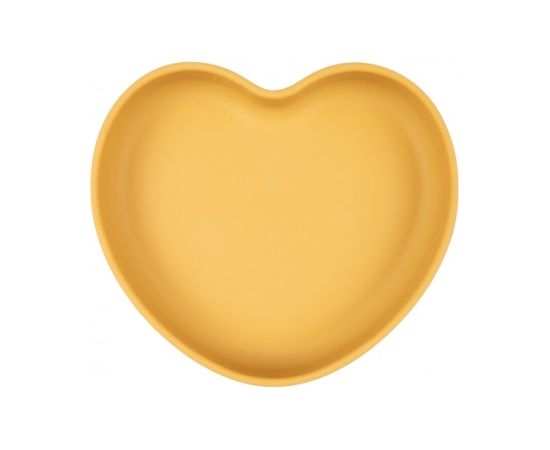 Bērnu bļoda HEART ar piesūcekni Canpol babies 80/309 yellow