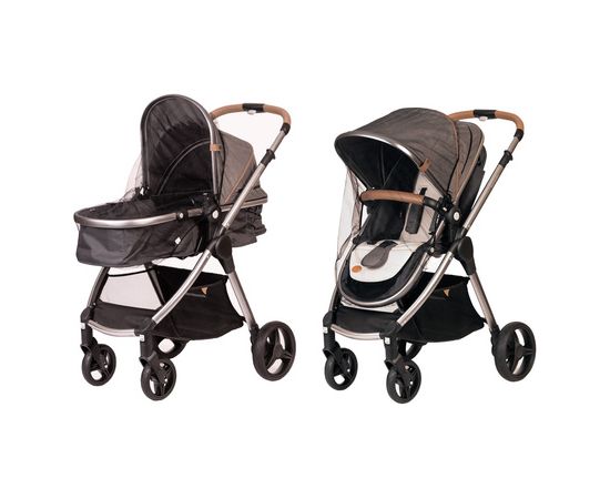 Moskītu tīkls ratiņiem Babyono 072/01 BLACK