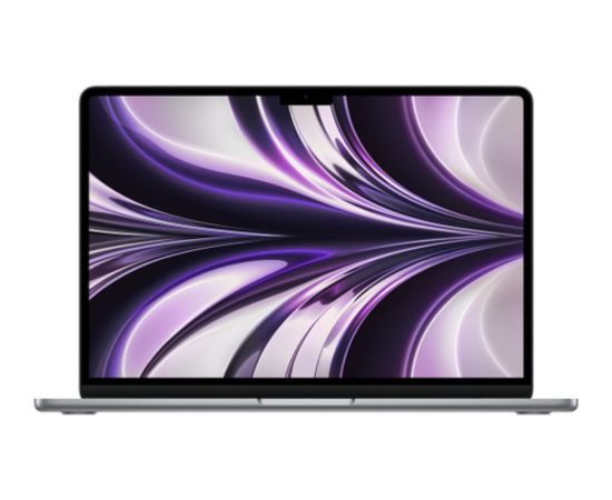 Apple MacBook Air 2022 Retina 13" - M2 / 16GB / 256GB SSD - Space Gray (Atjaunināts, stāvoklis Ļoti labi)