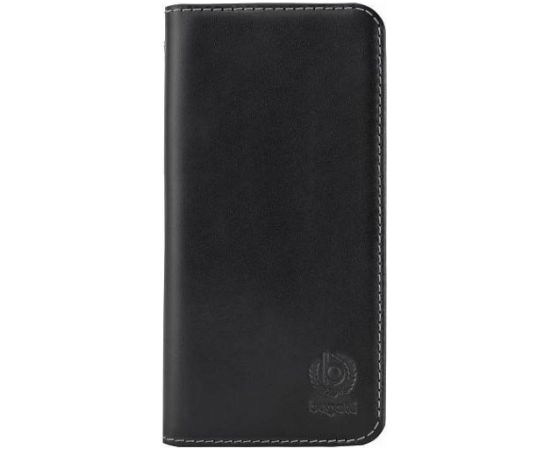 Bugatti BookCover ādas maciņš mobilajam telefonam Apple iPhone 6 | 6S melns