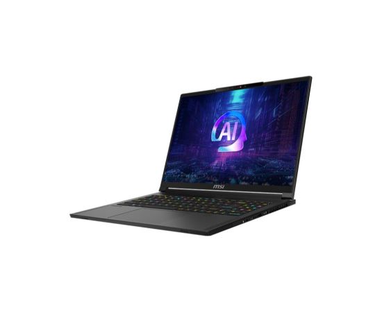 Notebook MSI Stealth A16 AI+ A3XVGG CPU  Ryzen AI 9 HX370 2000 MHz 16" 2560x1600 RAM 32GB LPDDR5x 7500 MHz SSD 2TB NVIDIA GeForce RTX 4070 8GB ENG Windows 11 Pro Black 2.1 kg STLA16AI+A3XVGG-223NL