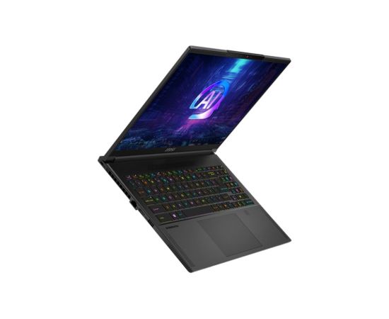 Notebook MSI Stealth A16 AI+ A3XVGG CPU  Ryzen AI 9 HX370 2000 MHz 16" 2560x1600 RAM 32GB LPDDR5x 7500 MHz SSD 2TB NVIDIA GeForce RTX 4070 8GB ENG Windows 11 Pro Black 2.1 kg STLA16AI+A3XVGG-223NL