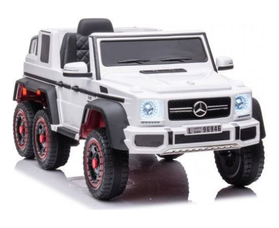 Lean Cars Auto Na Akumulator Mercedes Benz G63 6X6 Biały