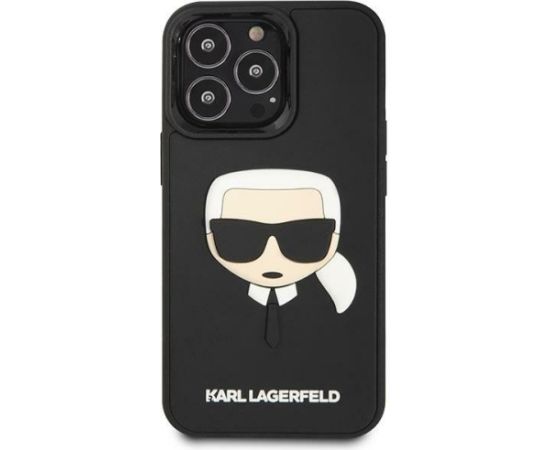 Karl Lagerfeld KLHCP14LKH3DBK Aizmugurējais Apvalks Priekš Apple iPhone 14 Pro