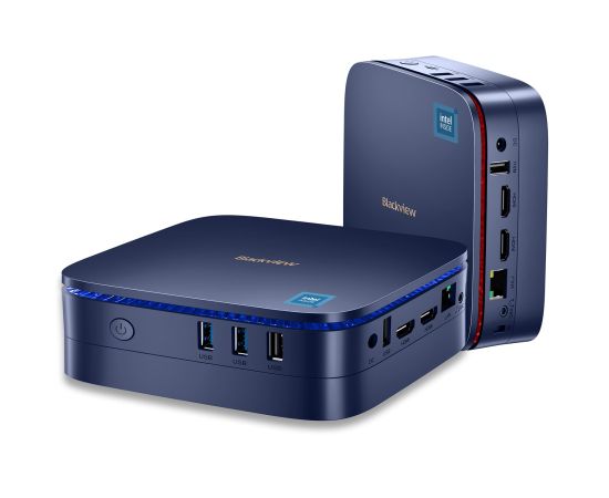 Komputer Blackview Mini PC Blackview MP60 N5095/16GB/SSD 1TB/W11 Pro niebieski/Uszkodzone opakowanie