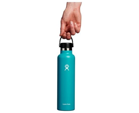 Hydro Flask 24oz Standard Mouth Flex Cap (710ml) / Pelēkzila / 710 ml