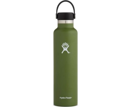 Hydro Flask 24oz Standard Mouth Flex Cap (710ml) / Pelēkzila / 710 ml