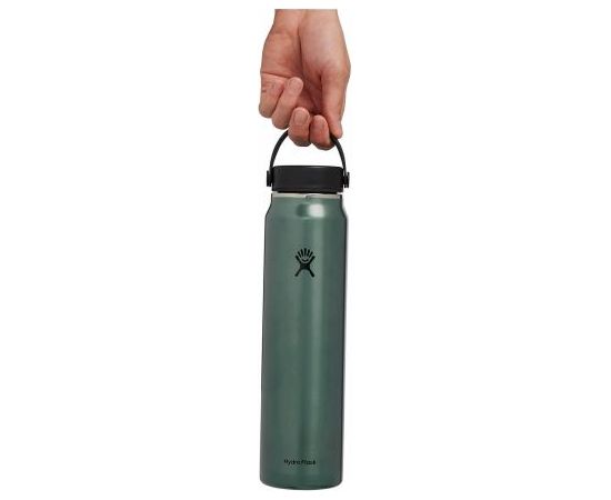 Hydro Flask 40oz Lightweight Wide Flex Cap (1180ml) / Tumši zaļa