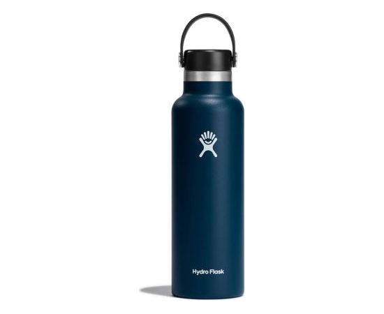 Hydro Flask 21oz Standard Mouth Flex Cap (621ml) / Tumši zila / 621 ml