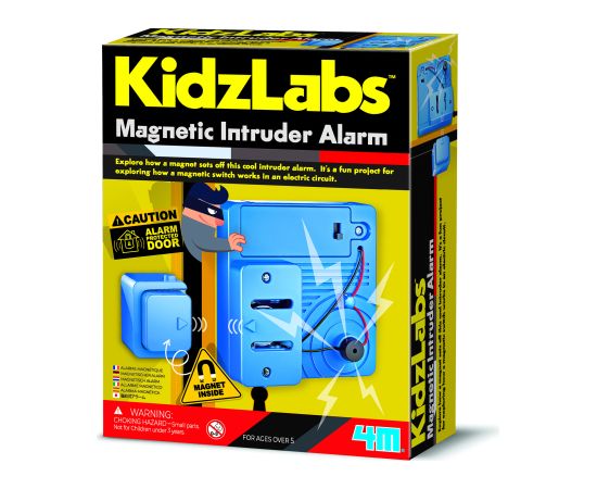 4M KidzLabs DIY komplekts Magnētiskā pretielaušanās signalizācija