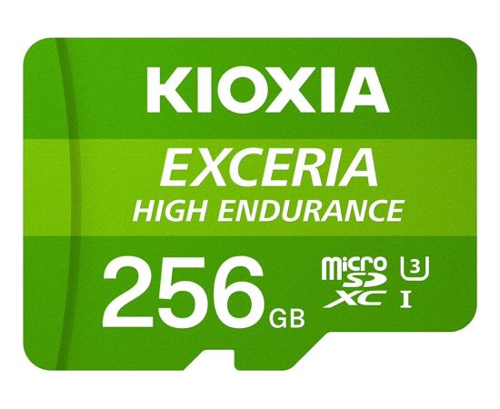 Kioxia Exceria High Endurance MicroSDXC 256 GB Class 10 UHS-I/U3 A1 V30 (LMHE1G256GG2)