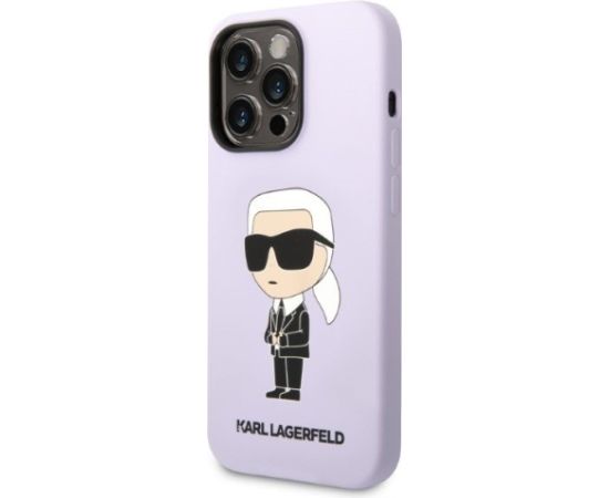 Karl Lagerfeld KLHCP14XSNIKBCU Aizmugurējais Apvalks Priekš Apple iPhone 14 Pro Max