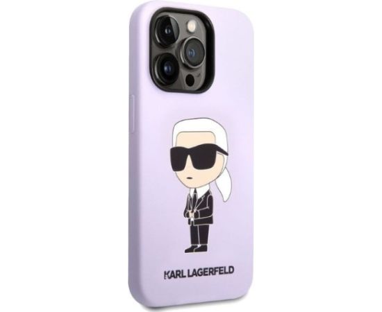 Karl Lagerfeld KLHCP14XSNIKBCU Aizmugurējais Apvalks Priekš Apple iPhone 14 Pro Max