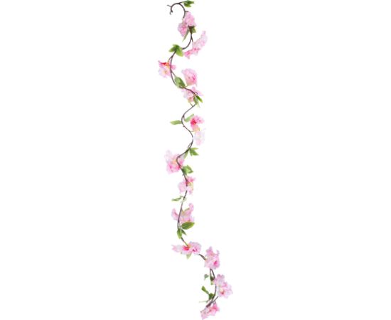 Garland FLOWERLY 1,8m blossom, pink